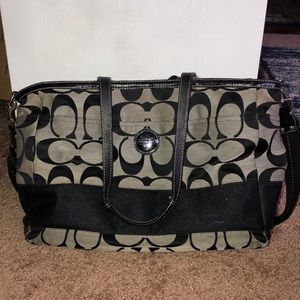 Coach “diaper” bag